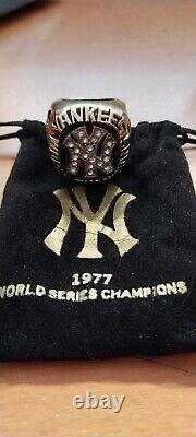 New York YANKEES OLD STADIUM RINGS SGA (5) MLB WILLIAM BARTHMAN JEWELRY