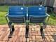New York Yankee Original 1976-2009 Old Stadium Seats 1-2 Great Condition Mlb Coa