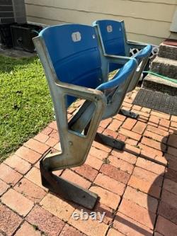 New York Yankee Original 1976-2009 Old Stadium Seats 1-2 Great Condition MLB COA