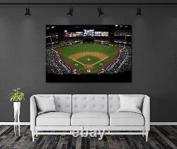 New York Yankee Stadium Baseball Stadium Panoramic The Bronx Stadium 36 x 24