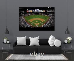New York Yankee Stadium Baseball Stadium Panoramic The Bronx Stadium 36 x 24