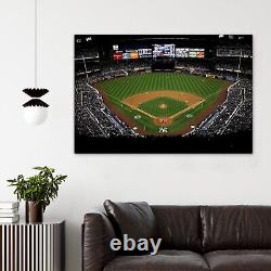 New York Yankee Stadium Baseball Stadium Panoramic The Bronx Stadium 36 x 24