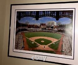 New York Yankee Stadium Framed Lithograph Ten Four Sixty One Limited Edition