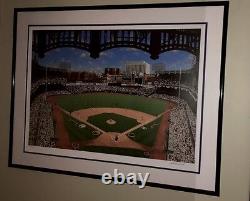 New York Yankee Stadium Framed Lithograph Ten Four Sixty One Limited Edition