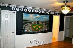 New York Yankee Stadium Monument Park Retired Numbers Photo Poster Ticket Jersey