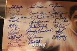New York Yankee Stadium Signed Poster (48) Autographs Psa/dna Loa Jb2789
