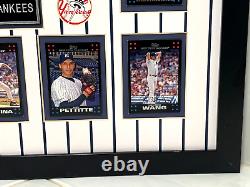 New York Yankees 14 Tops Signature Baseball Cards Ny Stadium Photo Jeter Rivera