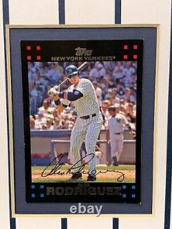 New York Yankees 14 Tops Signature Baseball Cards Ny Stadium Photo Jeter Rivera