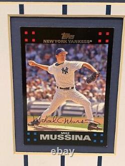 New York Yankees 14 Tops Signature Baseball Cards Ny Stadium Photo Jeter Rivera