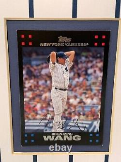 New York Yankees 14 Tops Signature Baseball Cards Ny Stadium Photo Jeter Rivera