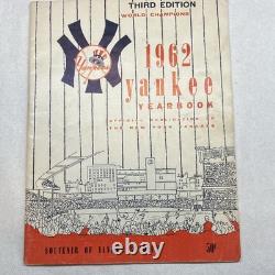 New York Yankees 1962 World Champions Yearbook Third Edition Yankee Stadium