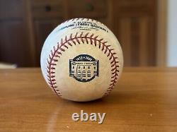 New York Yankees 2008 Final Season Yankee Stadium Game Used Baseball MLB Auth