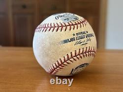 New York Yankees 2008 Final Season Yankee Stadium Game Used Baseball MLB Auth