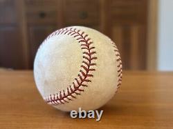 New York Yankees 2008 Final Season Yankee Stadium Game Used Baseball MLB Auth