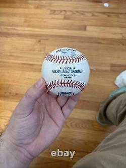 New York Yankees 2008 Final Season at Yankee Stadium Game Used Baseball