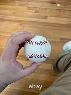 New York Yankees 2008 Final Season at Yankee Stadium Game Used Baseball