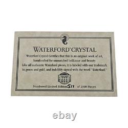 New York Yankees 2008 Stadium Logo Waterford Crystal Baseball LE 511/2008