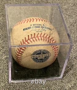 New York Yankees 2009 Game Used Baseball Yankee Stadium Inaugural Season MLB