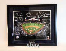New York Yankees 2009 World Champions Autographed Stadium Photo