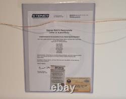 New York Yankees 2009 World Champions Autographed Stadium Photo Steiner LOA/COA