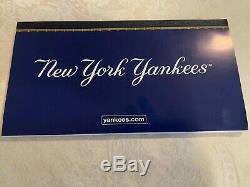 New York Yankees 2009 Yankee Stadium Inaugural Season Uncut Season Ticket Bookle