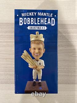 New York Yankees 2016 MICKEY MANTLE TRIPLE Crown BOBBLEHEAD SGA Bobble 6/24/16
