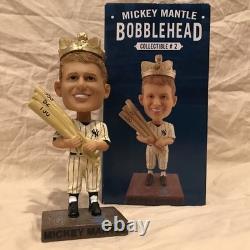 New York Yankees 2016 Mickey Mantle BOBBLEHEAD SGA Bobble 6.24.16 Triple Crown