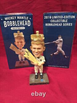 New York Yankees 2016 Mickey Mantle SGA Bobblehead bobble 06/24/16 Triple Crown