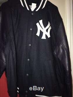 New York Yankees 2019 Majestic On-Field Stadium Varsity Jacket XL