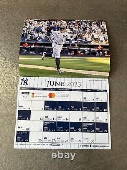 New York Yankees 2023 Collectible Media Guide Aaron Judge + Wall Calendar SGA