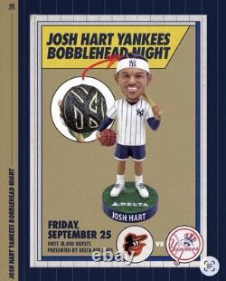 New York Yankees 2026 SGA Yankee Stadium 8/22/26 Josh Hart Knicks Bobblehead