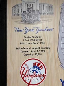 New York Yankees 25.5 x 19.5 Yankee Stadium 3D Stadium Views Wall Art