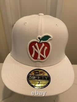 New York Yankees 59fifty fitted cap Apple size 7 1/8 Yankee Stadium Patch