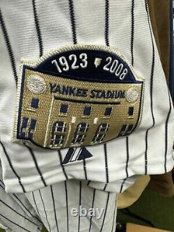 New York Yankees Authentic 2008 Derek Jeter Jersey Stadium Patch New tags SIZE60
