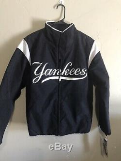 New York Yankees Authentic Majestic Stadium Jacket Size Small NLB