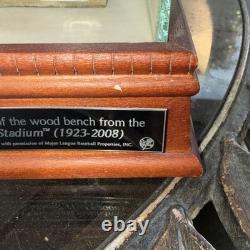 New York Yankees Authenticated Stadium Bench Used in Game Yankee Stadium 1923-2