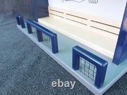 New York Yankees Baseball Bobblehead Stadium Dugout Display Case Bench