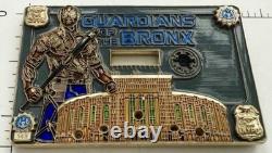 New York Yankees Baseball Stadium Guardians Bronx NYPD Challenge Coin Groot CPO