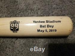 New York Yankees Bat Day Yankee Stadium SGA Yankee Bat Collectible AARON JUDGE
