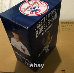 New York Yankees Brett Gardner Bobblehead Sga 8/31/2018 Nib