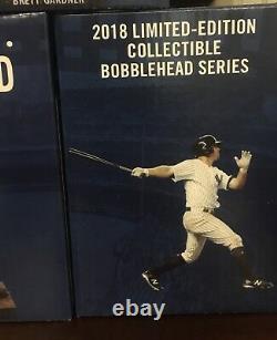 New York Yankees Brett Gardner Bobblehead Sga 8/31/2018 Nib