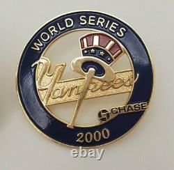 New York Yankees Chase World Series 1923-2000 Collectible Lapel Pin Lot of 25