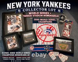 New York Yankees Collector Lot World Series + Yankee Stadium Memorabilia