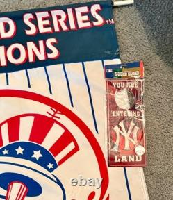 New York Yankees Collector Lot World Series + Yankee Stadium Memorabilia