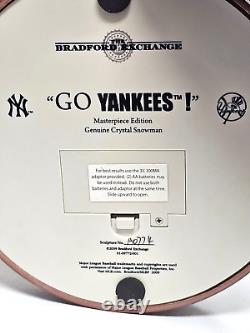New York Yankees Crystal Snowman 10 Players Set And Piece of Concrete Stadium
