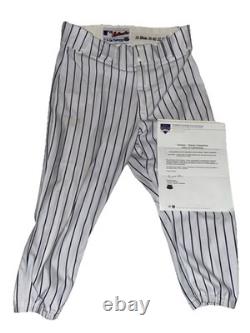 New York Yankees Damaso Marte Game Used Pants Final Game Yankee Stadium 9/21/08