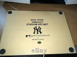 New York Yankees Danbury Mint Yankee Stadium Helmet With Stand No Box