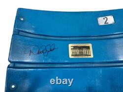 New York Yankees Dereck Jeter Signed Stadium Seat Back COA Proof Photo