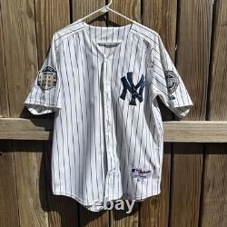 New York Yankees Derek Jeter #2 2009 White Stadium Inaugural Authentic Jersey 50