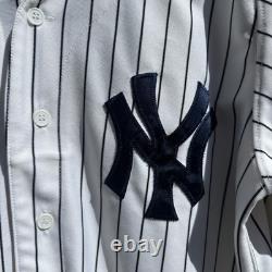 New York Yankees Derek Jeter #2 2009 White Stadium Inaugural Authentic Jersey 50